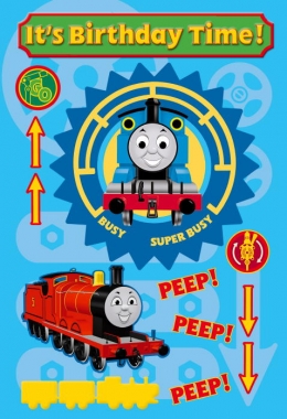 Thomas  Birthday Card - With Sound